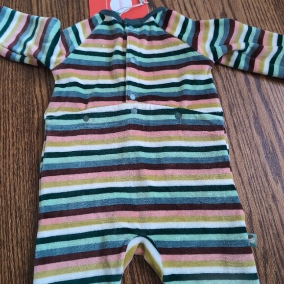 Striped Multicolor Kids One Piece - Picture 3 of 4